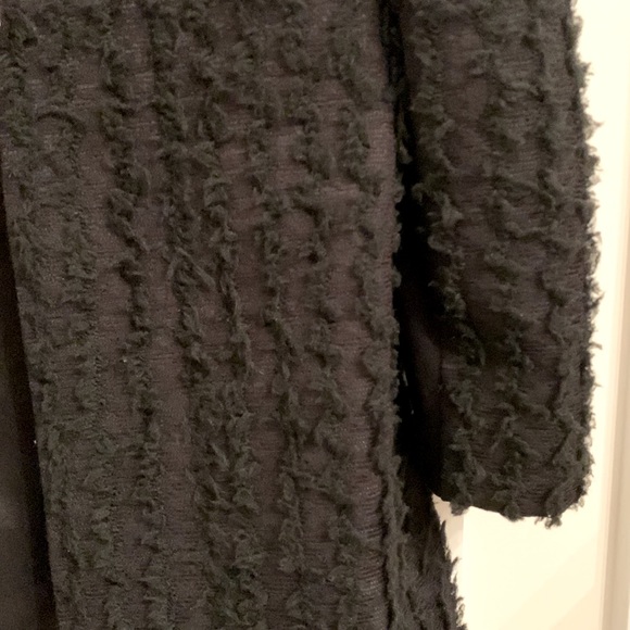 BCBG Black Long Coat - Picture 6 of 16